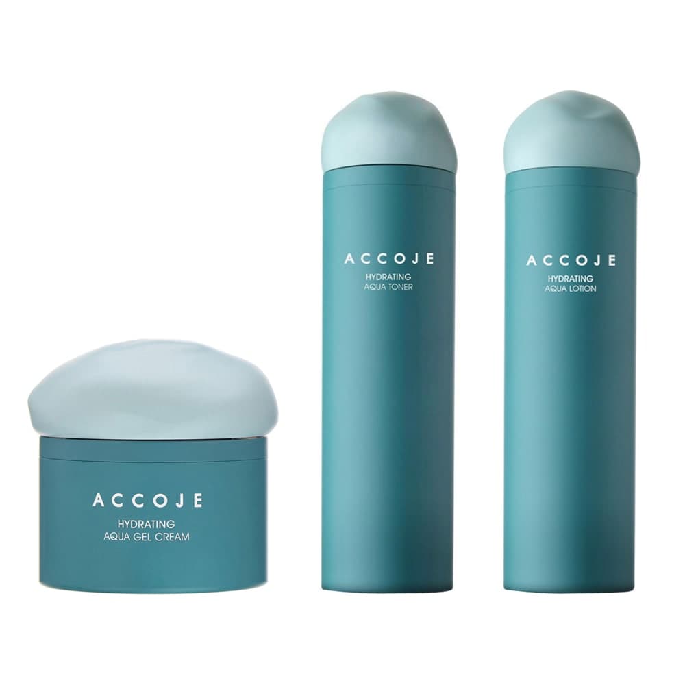 Accoje Hydrating Aqua Set - 3 Pcs