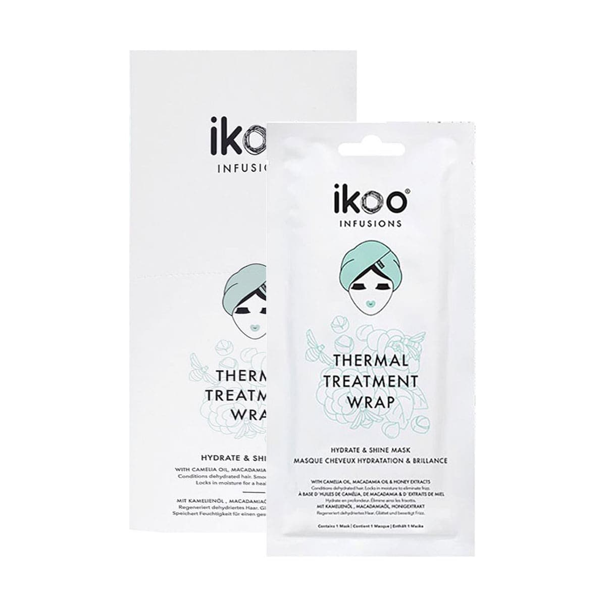 Thermal Treatment Wrap For Dry & Brittle Hair - 5pcs